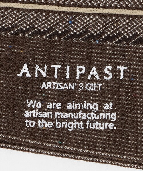 ANTIPAST(アンティパスト)の「<ANTIPAST> ヘリンボーン ソックス(ソックス/靴下・メンズ・ダークグレー/オフホワイト/ダークブラウン/ブラック・FREE)」の12枚目の写真