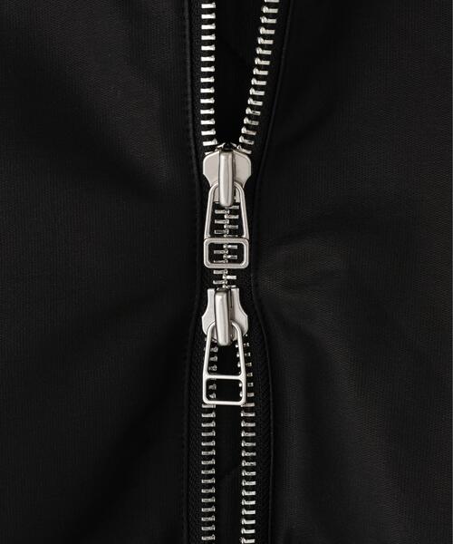 DANKE SCHON(ダンケシェーン)の「DankeSchon/ダンケシェーン/PU COATING ZIP MA-1(MA-1・レディース・ブラック・L/M)」の10枚目の写真