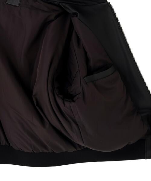 DANKE SCHON(ダンケシェーン)の「DankeSchon/ダンケシェーン/PU COATING ZIP MA-1(MA-1・レディース・ブラック・L/M)」の13枚目の写真