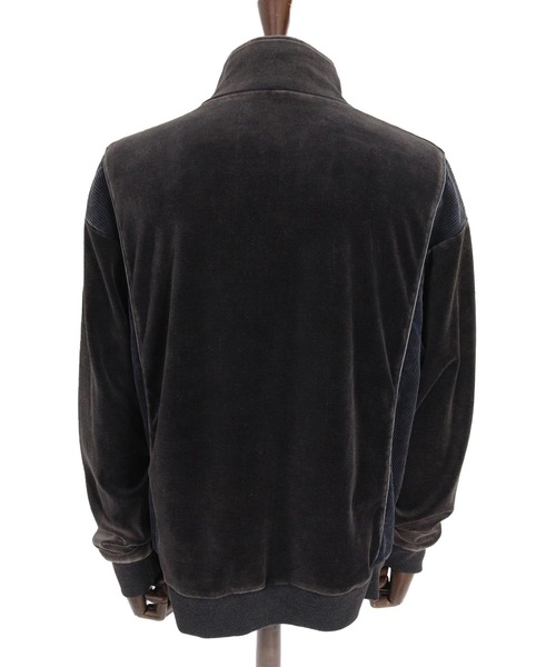 CAMBIO(カンビオ)の「mj11892-Cut Velour Corduroy Track Jacket トラックジャケット(PF-262-012)(その他アウター・メンズ・ブラック/グレー・L/M)」の19枚目の写真