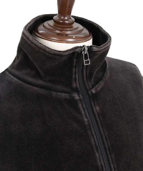 CAMBIO(カンビオ)の「mj11892-Cut Velour Corduroy Track Jacket トラックジャケット(PF-262-012)(その他アウター・メンズ・ブラック/グレー・L/M)」の20枚目の写真