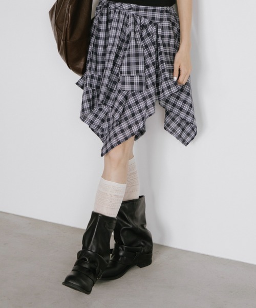 duei(デュイ)の「レイヤードエンジニアブーツ(ブーツ・レディース・ブラック・S/M/L)」の10枚目の写真