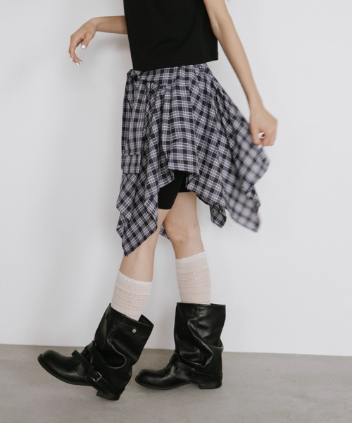 duei(デュイ)の「レイヤードエンジニアブーツ(ブーツ・レディース・ブラック・S/M/L)」の13枚目の写真