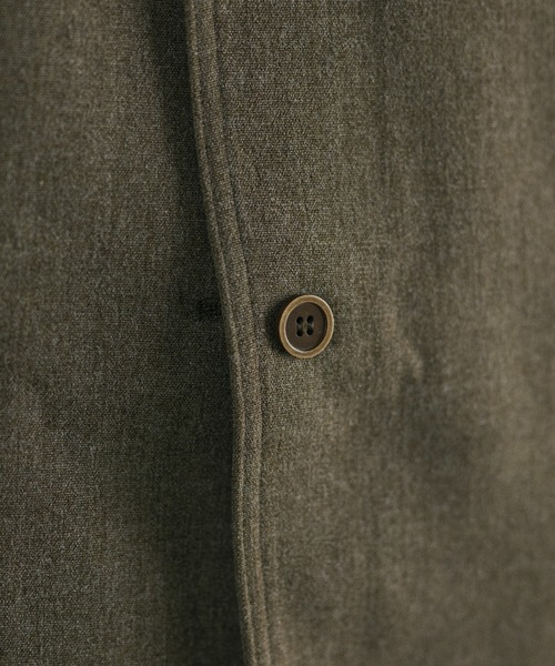 LAULEN(ローレン)の「no collar single jacket /ノーカラーシングルジャケット(ノーカラージャケット・レディース・ブラウン/グレー・FREE)」の18枚目の写真