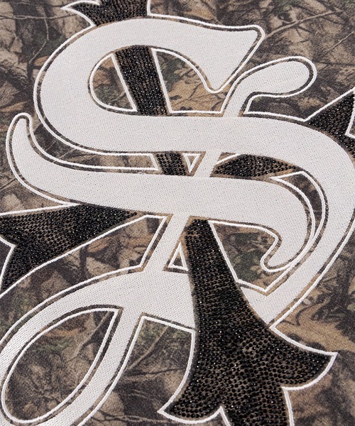 SUPPLIER(サプライヤー)の「SUPPLIER-Tree Camo Faux Fur Cross Zip Hoodie(パーカー・メンズ・カーキ・FREE)」の9枚目の写真