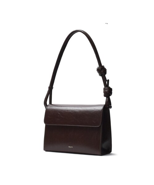 4OUR B（サビ）の「Flap Rope Bag (5colors)（ショルダーバッグ・レディース・チョコ/オリーブ/ブラウン/ホワイト・FREE）」の3枚目の写真