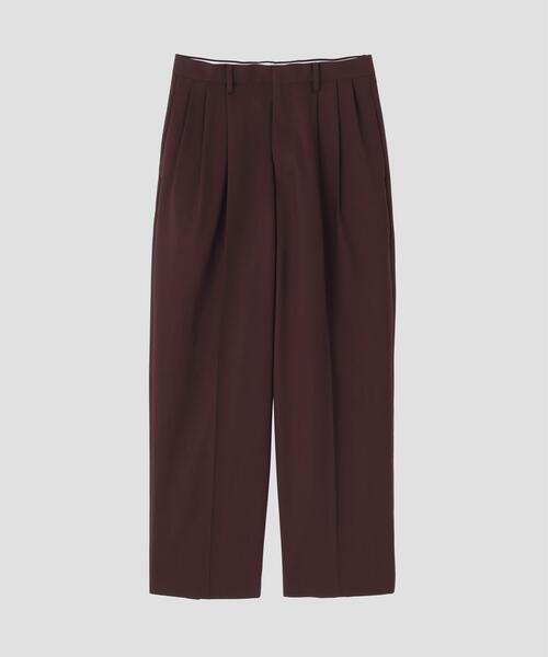 YLEVE(イレーヴ)の「YLEVE / 2/72 SUPER 100’s WOOL HIGH-TWIST VOILE TROUSERS(その他パンツ・レディース・ベージュ/ブラウン系その他2・0/1/2)」の1枚目の写真