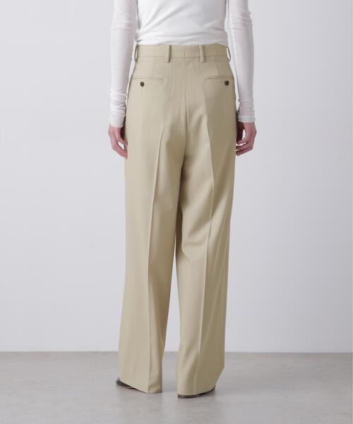 YLEVE(イレーヴ)の「YLEVE / 2/72 SUPER 100’s WOOL HIGH-TWIST VOILE TROUSERS(その他パンツ・レディース・ベージュ/ブラウン系その他2・0/1/2)」の8枚目の写真