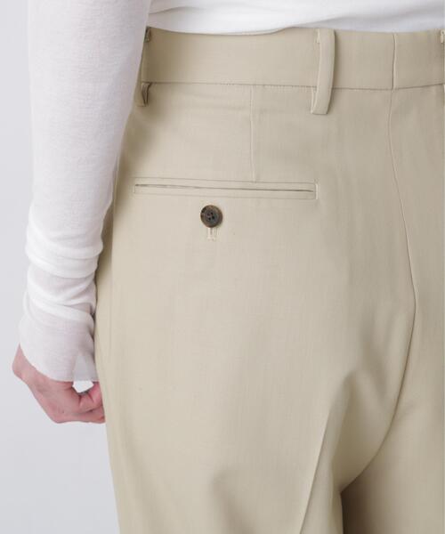 YLEVE(イレーヴ)の「YLEVE / 2/72 SUPER 100’s WOOL HIGH-TWIST VOILE TROUSERS(その他パンツ・レディース・ベージュ/ブラウン系その他2・0/1/2)」の10枚目の写真