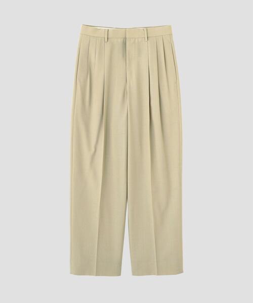YLEVE(イレーヴ)の「YLEVE / 2/72 SUPER 100’s WOOL HIGH-TWIST VOILE TROUSERS(その他パンツ・レディース・ベージュ/ブラウン系その他2・0/1/2)」の11枚目の写真