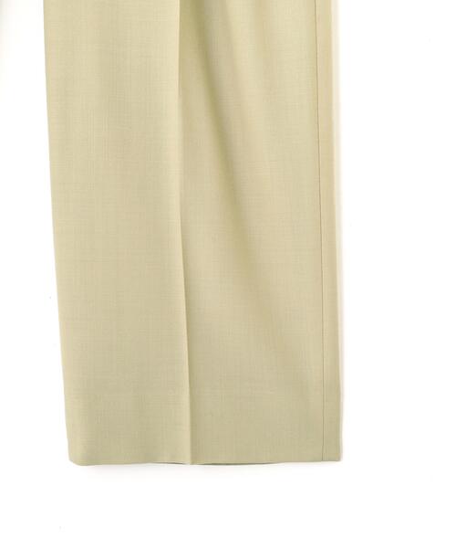 YLEVE(イレーヴ)の「YLEVE / 2/72 SUPER 100’s WOOL HIGH-TWIST VOILE TROUSERS(その他パンツ・レディース・ベージュ/ブラウン系その他2・0/1/2)」の15枚目の写真