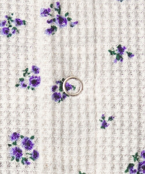 green label relaxing（グリーンレーベルリラクシング）の「【WEB限定】＜at ease＞ワッフル ヘンリーネック  フラワープリント カットソー（Tシャツ/カットソー・レディース・その他2/その他1・FREE）」の15枚目の写真