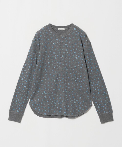 green label relaxing（グリーンレーベルリラクシング）の「【WEB限定】＜at ease＞ワッフル ヘンリーネック  フラワープリント カットソー（Tシャツ/カットソー・レディース・その他2/その他1・FREE）」の17枚目の写真