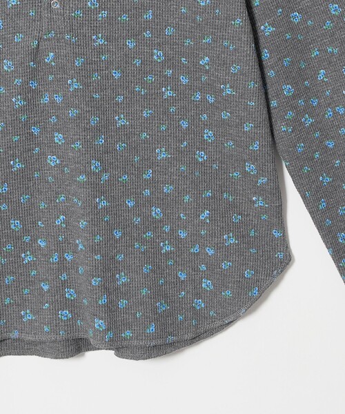 green label relaxing（グリーンレーベルリラクシング）の「【WEB限定】＜at ease＞ワッフル ヘンリーネック  フラワープリント カットソー（Tシャツ/カットソー・レディース・その他2/その他1・FREE）」の21枚目の写真