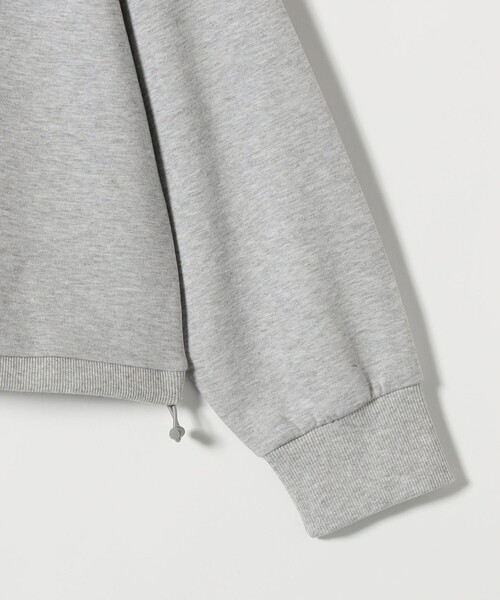 LACOSTE(ラコステ)の「LACOSTE:〈洗濯機可能〉ダブルフェイス ドロスト プルオーバー(Tシャツ/カットソー・レディース・ライトグレー/ネイビー・ONE SIZE)」の5枚目の写真