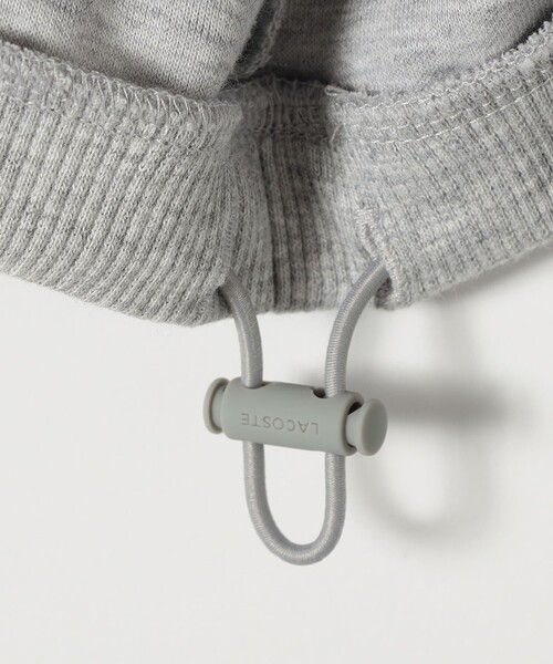 LACOSTE(ラコステ)の「LACOSTE:〈洗濯機可能〉ダブルフェイス ドロスト プルオーバー(Tシャツ/カットソー・レディース・ライトグレー/ネイビー・ONE SIZE)」の6枚目の写真