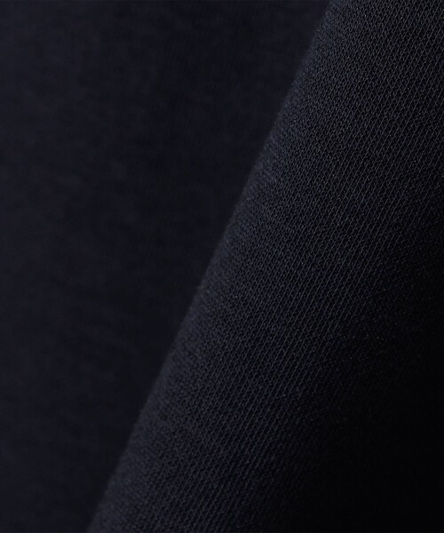 LACOSTE(ラコステ)の「LACOSTE:〈洗濯機可能〉ダブルフェイス ドロスト プルオーバー(Tシャツ/カットソー・レディース・ライトグレー/ネイビー・ONE SIZE)」の8枚目の写真