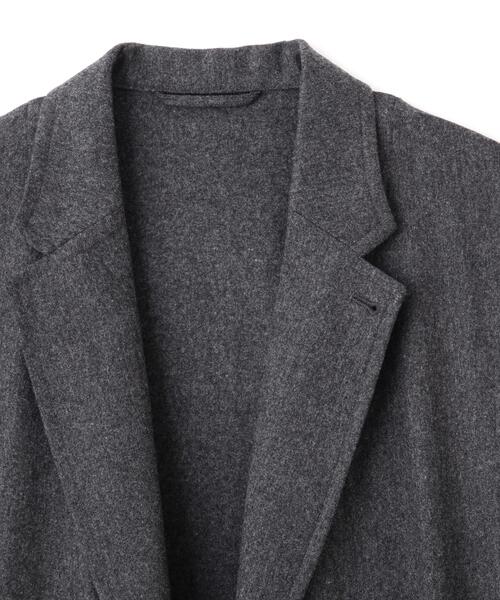 YLEVE(イレーヴ)の「YLEVE / SUPER120's WOOL FLANNEL JACKET(テーラードジャケット・レディース・ネイビー/グレー・1/0)」の11枚目の写真