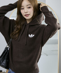adidas/アディダス ESSENTIALS KNIT HOODIE/エッセンシャルズ ニット フーディー 限定展開