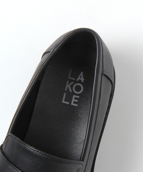 LAKOLE(ラコレ)の「コインローファー / 1066698(ローファー・メンズ・ブラック・LARGE/MEDIUM)」の9枚目の写真