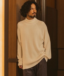 AKM Contemporary(エイケイエムコンテンポラリー)コットンカシミヤ タートルネックニット