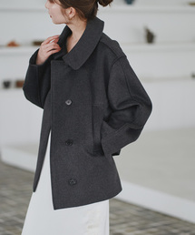 Noble（ノーブル）の「le/ル WOOL BELTED JACKET（その他アウター）」