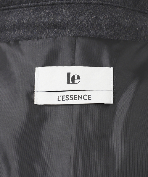 Noble（ノーブル）の「le/ル WOOL BELTED JACKET（その他アウター・レディース・ライトグレー/チャコールグレー・FREE）」の15枚目の写真