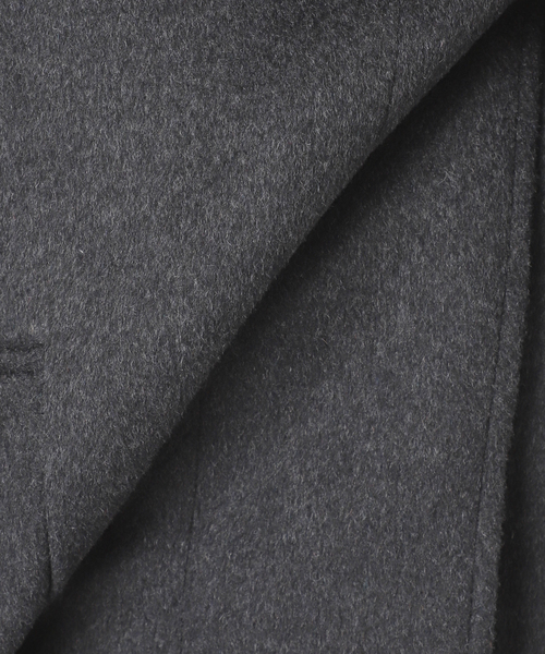 Noble（ノーブル）の「le/ル WOOL BELTED JACKET（その他アウター・レディース・ライトグレー/チャコールグレー・FREE）」の17枚目の写真