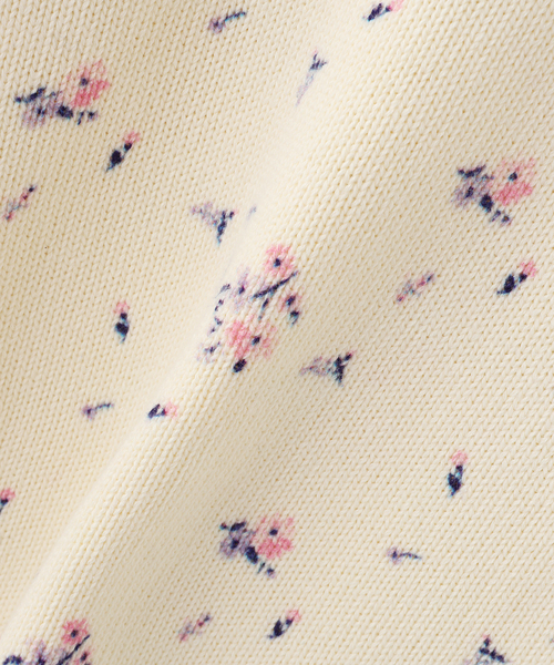 WOKE EDGE(ウォークエッジ)の「WOKE EDGE / ウォークエッジ Flower Knit(ニット/セーター・メンズ・ブラック/アイボリー・LARGE/MEDIUM)」の6枚目の写真