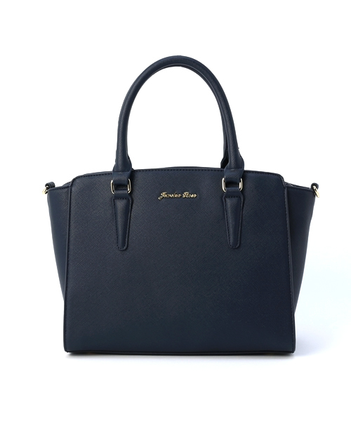 Jewelna Rose(ジュエルナローズ)の「サラ トートバッグ ミディアムサイズ / 33127(トートバッグ・レディース・ネイビー/ブラック/イエロー/キャメル/レッド/ピンク系その他/ブルー/ピンク/ベージュ・FREE)」の4枚目の写真