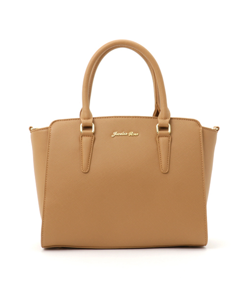 Jewelna Rose(ジュエルナローズ)の「サラ トートバッグ ミディアムサイズ / 33127(トートバッグ・レディース・ネイビー/ブラック/イエロー/キャメル/レッド/ピンク系その他/ブルー/ピンク/ベージュ・FREE)」の6枚目の写真