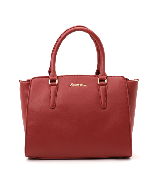 Jewelna Rose(ジュエルナローズ)の「サラ トートバッグ ミディアムサイズ / 33127(トートバッグ・レディース・ネイビー/ブラック/イエロー/キャメル/レッド/ピンク系その他/ブルー/ピンク/ベージュ・FREE)」の9枚目の写真