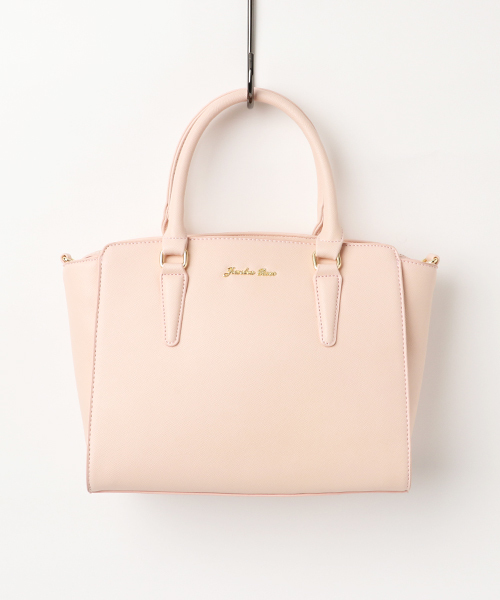 Jewelna Rose(ジュエルナローズ)の「サラ トートバッグ ミディアムサイズ / 33127(トートバッグ・レディース・ネイビー/ブラック/イエロー/キャメル/レッド/ピンク系その他/ブルー/ピンク/ベージュ・FREE)」の7枚目の写真