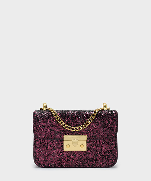 CHARLES & KEITH（チャールズ & キース）の「グリッターチェーン