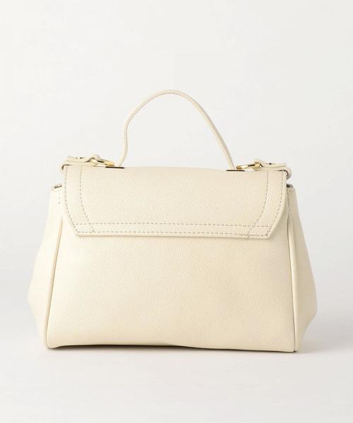 MARCO BIANCHINI（マルコビアンチーニ）の「[別注]MARCO BIANCHIN RF NEWフラップ2WAYバッグ S ◆（ショルダーバッグ・レディース・ネイビー/オフホワイト・FREE）」の4枚目の写真