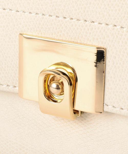 MARCO BIANCHINI（マルコビアンチーニ）の「[別注]MARCO BIANCHIN RF NEWフラップ2WAYバッグ S ◆（ショルダーバッグ・レディース・ネイビー/オフホワイト・FREE）」の6枚目の写真