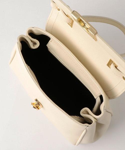 MARCO BIANCHINI（マルコビアンチーニ）の「[別注]MARCO BIANCHIN RF NEWフラップ2WAYバッグ S ◆（ショルダーバッグ・レディース・ネイビー/オフホワイト・FREE）」の7枚目の写真