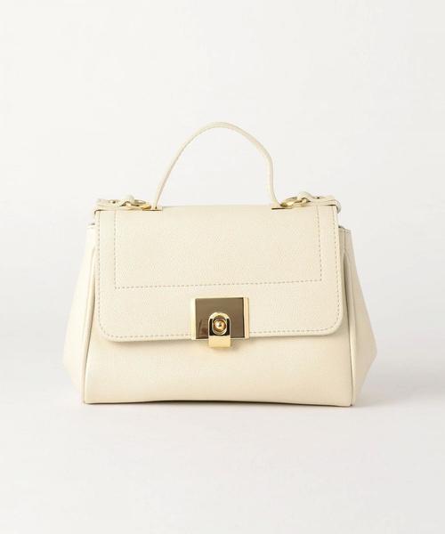 MARCO BIANCHINI（マルコビアンチーニ）の「[別注]MARCO BIANCHIN RF NEWフラップ2WAYバッグ S ◆（ショルダーバッグ・レディース・ネイビー/オフホワイト・FREE）」の13枚目の写真