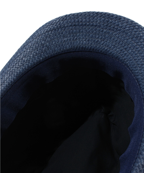 UNION STATION（ユニオンステーション）の「中折れハット（ハット・メンズ・ナチュラル/ネイビー・FREE）」の7枚目の写真