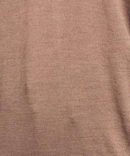 UNITEDARROWS・Vネック バックボリューム ニット・ベージュ UNITED ARROWS（ユナイテッドアローズ）の「○UBCB Vネック バック