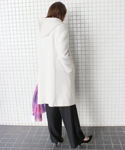 セール】コンパクトAラインフードコート◇（その他アウター）｜SLOBE