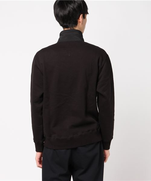 ONLY NY（オンリーニューヨーク）の「ONLY NY / オンリーニューヨーク LOGO QUATERZIP PULLOVER（Tシャツ/カットソー・メンズ・チャコールグレー/パープル/ブラック・LARGE/MEDIUM/X-LARGE）」の5枚目の写真