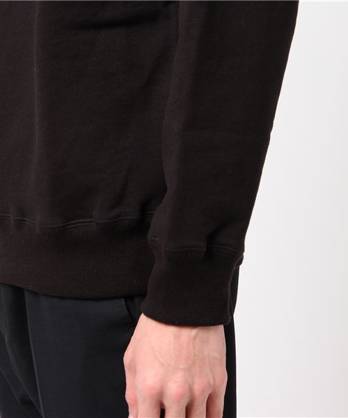 ONLY NY（オンリーニューヨーク）の「ONLY NY / オンリーニューヨーク LOGO QUATERZIP PULLOVER（Tシャツ/カットソー・メンズ・チャコールグレー/パープル/ブラック・LARGE/MEDIUM/X-LARGE）」の7枚目の写真
