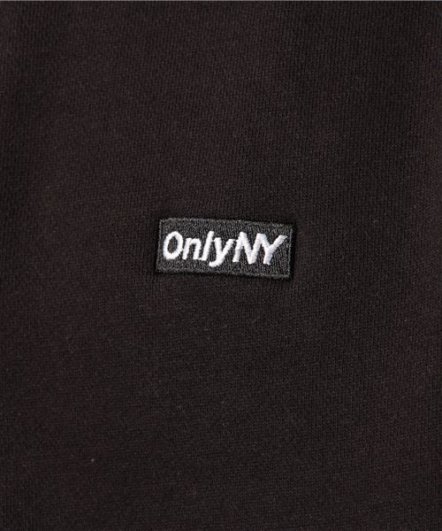 ONLY NY（オンリーニューヨーク）の「ONLY NY / オンリーニューヨーク LOGO QUATERZIP PULLOVER（Tシャツ/カットソー・メンズ・チャコールグレー/パープル/ブラック・LARGE/MEDIUM/X-LARGE）」の8枚目の写真