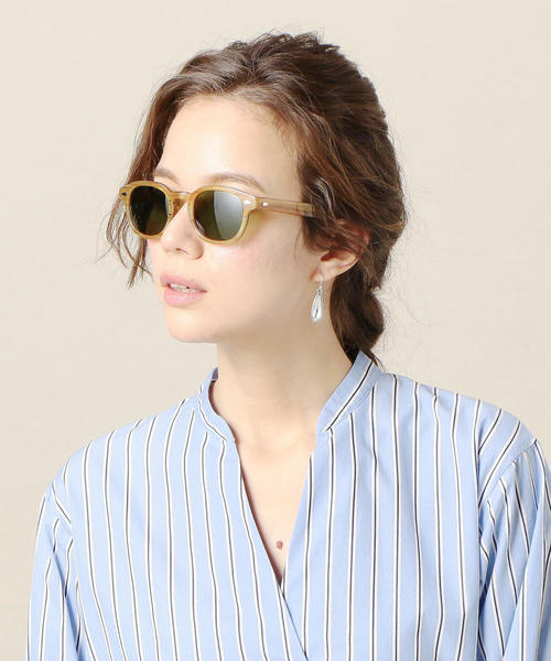 MOSCOT（モスコット）の「＜MOSCOT＞LEMTOSH 46 SUN FRESH BLONDE サングラス（サングラス・レディース・ベージュ/イエロー・FREE）」の12枚目の写真