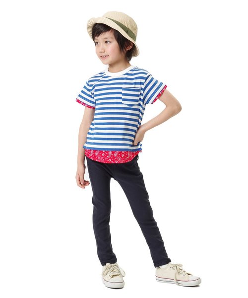 apres les cours（アプレレクール）の「ペーパーハット（ハット・キッズ・ベージュ/キャメル/ネイビー・48/50/52/54/56）」の6枚目の写真