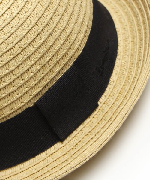 apres les cours（アプレレクール）の「ペーパーハット（ハット・キッズ・ベージュ/キャメル/ネイビー・48/50/52/54/56）」の11枚目の写真