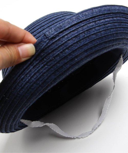 apres les cours（アプレレクール）の「ペーパーハット（ハット・キッズ・ベージュ/キャメル/ネイビー・48/50/52/54/56）」の9枚目の写真