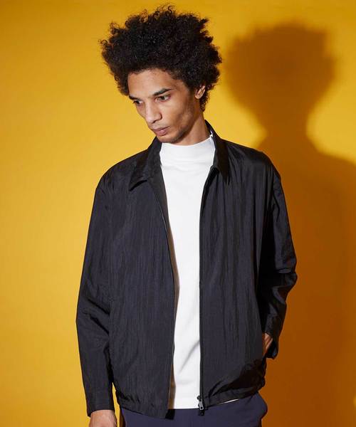 UNITED TOKYO(ユナイテッドトウキョウ)の「オーバーサイズZIPライトブルゾン(ブルゾン・メンズ・ブラック/グレー・1/2/3)」の14枚目の写真