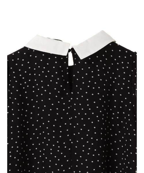 earth music&ecology（アースミュージックアンドエコロジー）の「・フラワープリントシャツ衿プルオーバー（シャツ/ブラウス・レディース・ベージュ系その他3/ブラック/アイボリー/ブルー系その他・FREE）」の15枚目の写真